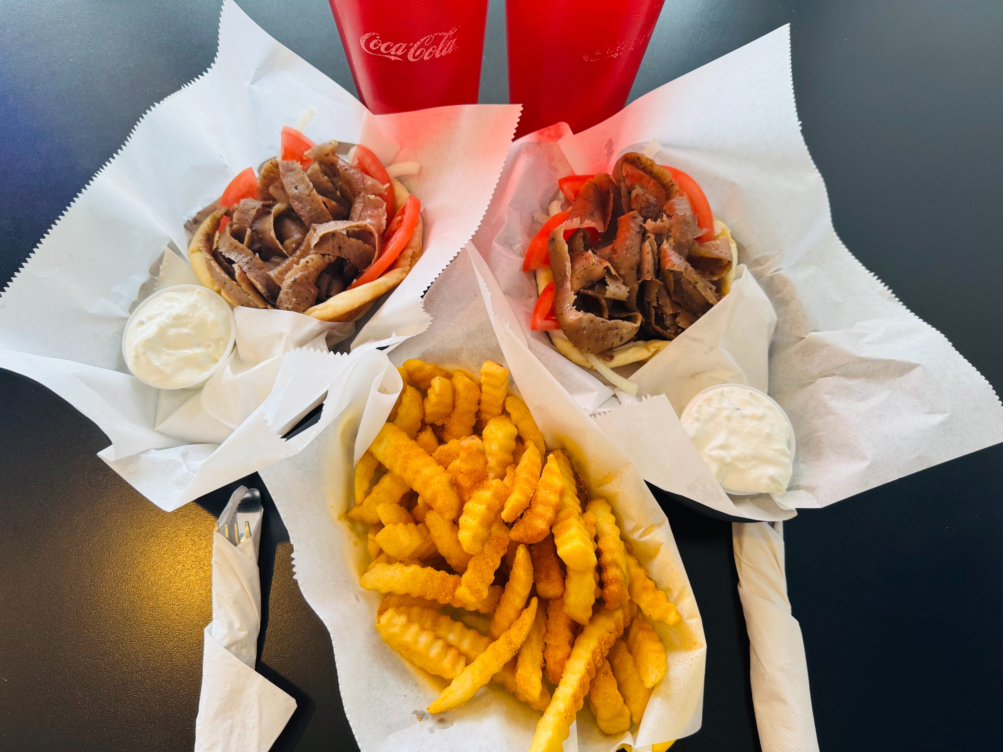 Zorbas family dining