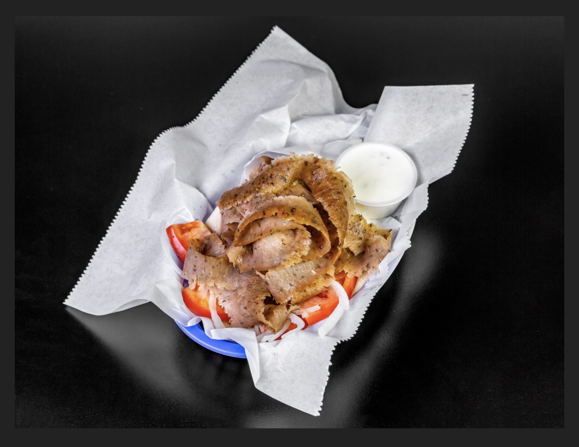 Fresh Greek gyro